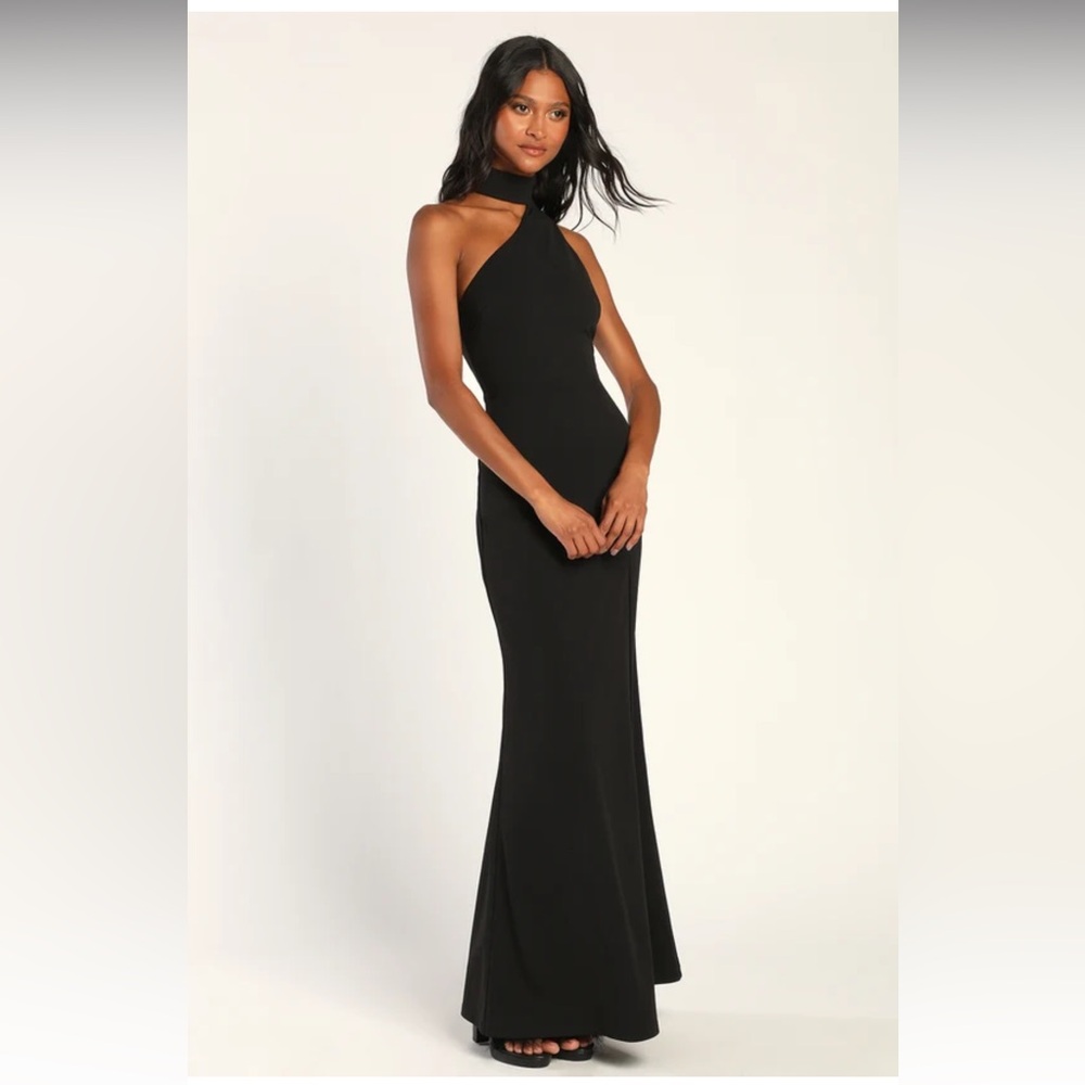 Lulu's Black Keep It Interesting Dress